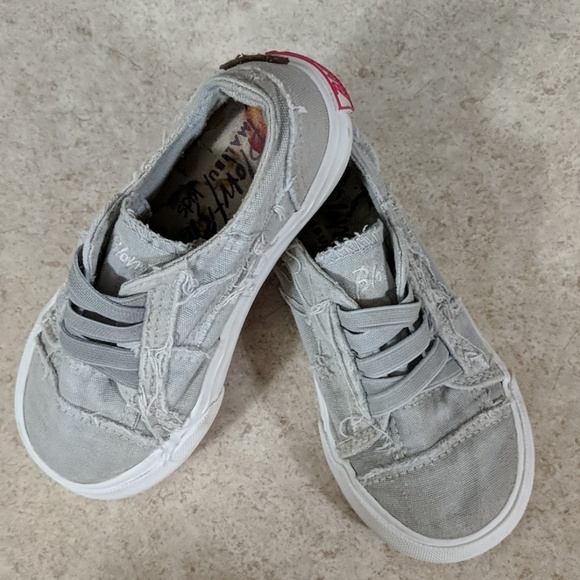 Baby Blowfish Malibu Kids &quot;Bianka&quot; Rose Gold Canvas Shoes